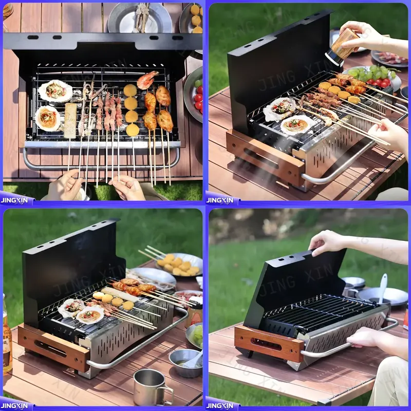 Camping Cooking Requirements - Hafif Katlanabilir Mangal için Özel Tasarım