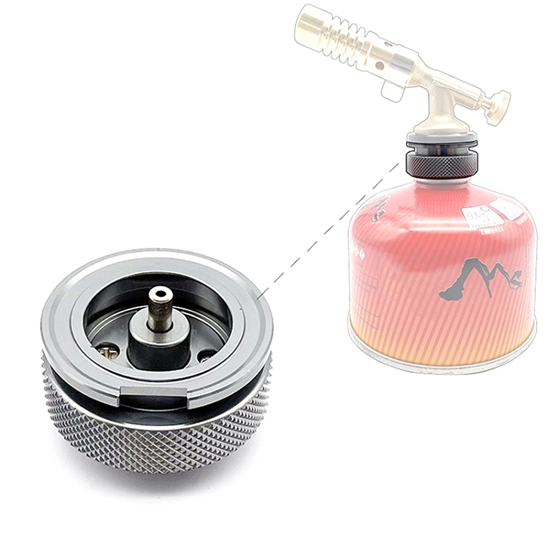 Camping Cooking Gas Stove - Yeni-1PC Düz Silindirden Gaz Silindiri Adaptörüne