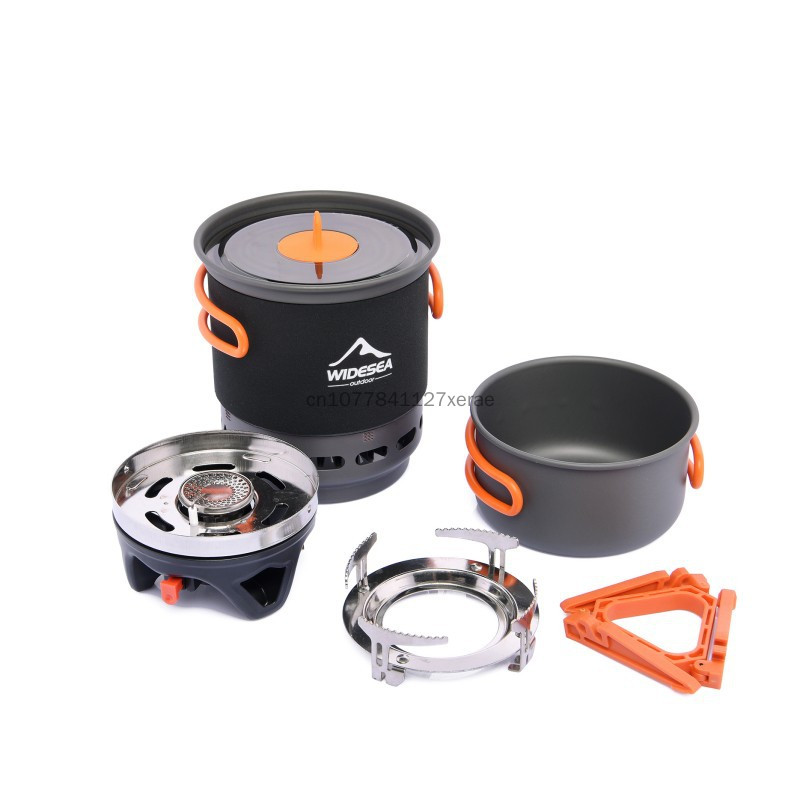 Camping Cooking Gas Stove - Isı Eşanjörlü Kamp Pişirme Sistemi Açık