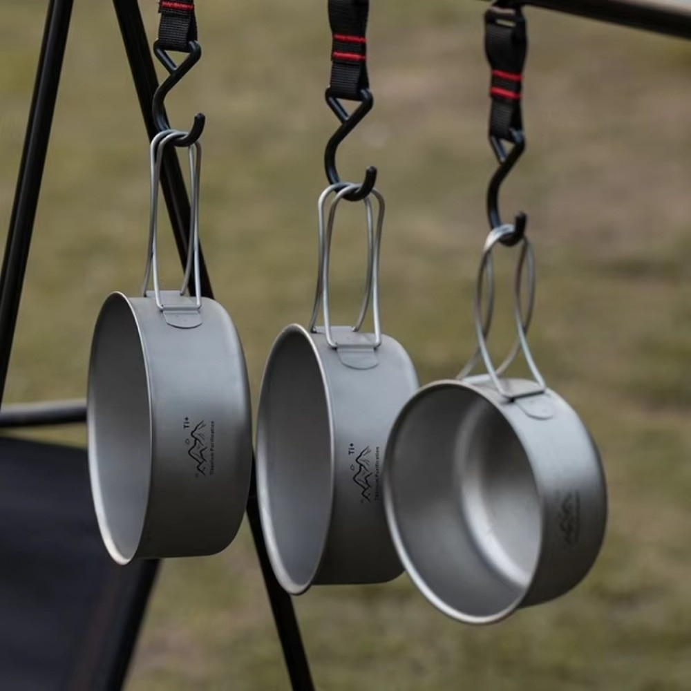 Camping Cooking Noodles - Açık Hava Ultra Hafif Kamp Tenceresi