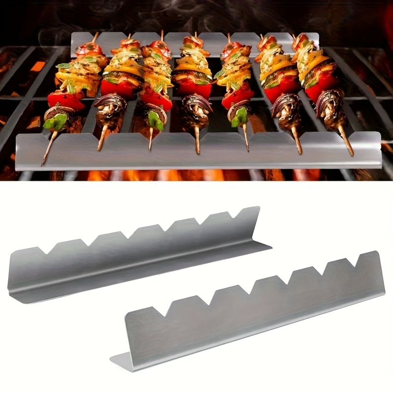 Camping Cooking Full Set - 2 adet Kebap Raf Kebap Standları