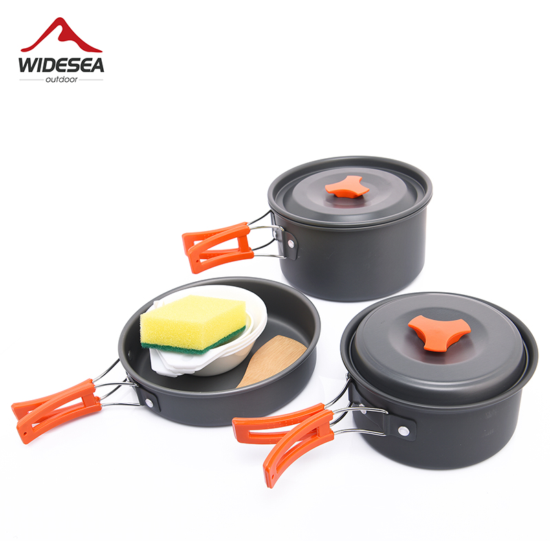 Camping Cooking Pack - Widesea kamp açık TENCERE SETİ sofra