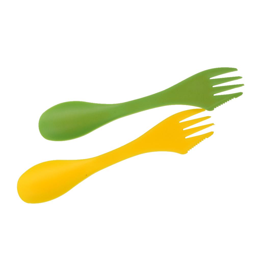 Camping Cooking Full Set - Çok fonksiyonlu Kamp Spork Çatal Çatal