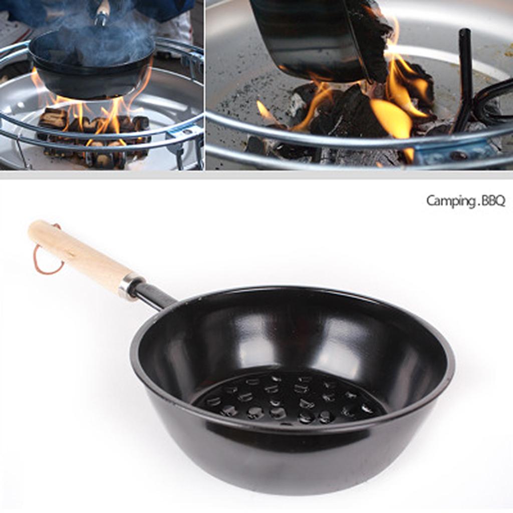 Charcoal Chimney Starter - Çift Cidarlı Yalıtımlı Paslanmaz Çelik Barbekü
