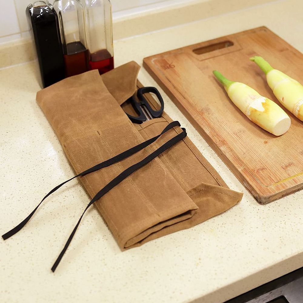 Camping Cooking Utensil Roll - Kamp için Yemek Pişirme Gereçleri Saklama