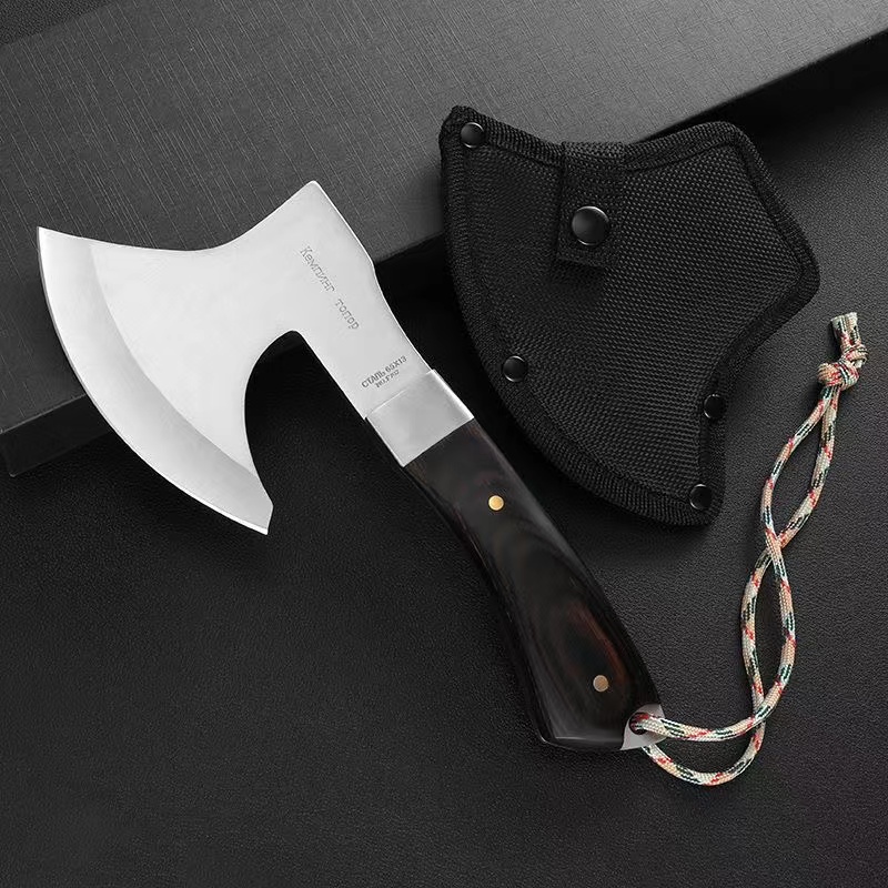 Camping Cooking Knife - Açık EDC Taşınabilir Kamp Mühendisi Ağaç