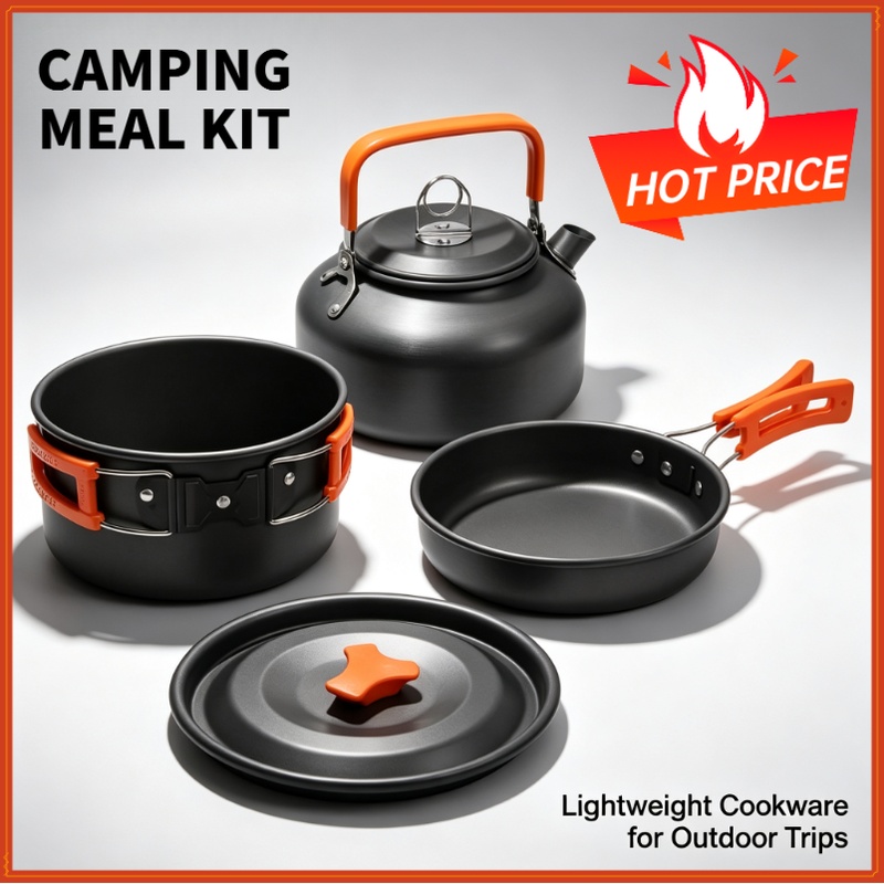Camping Cooking Pack - Kamp Yemek Pişirme Seti Kamp Mutfak
