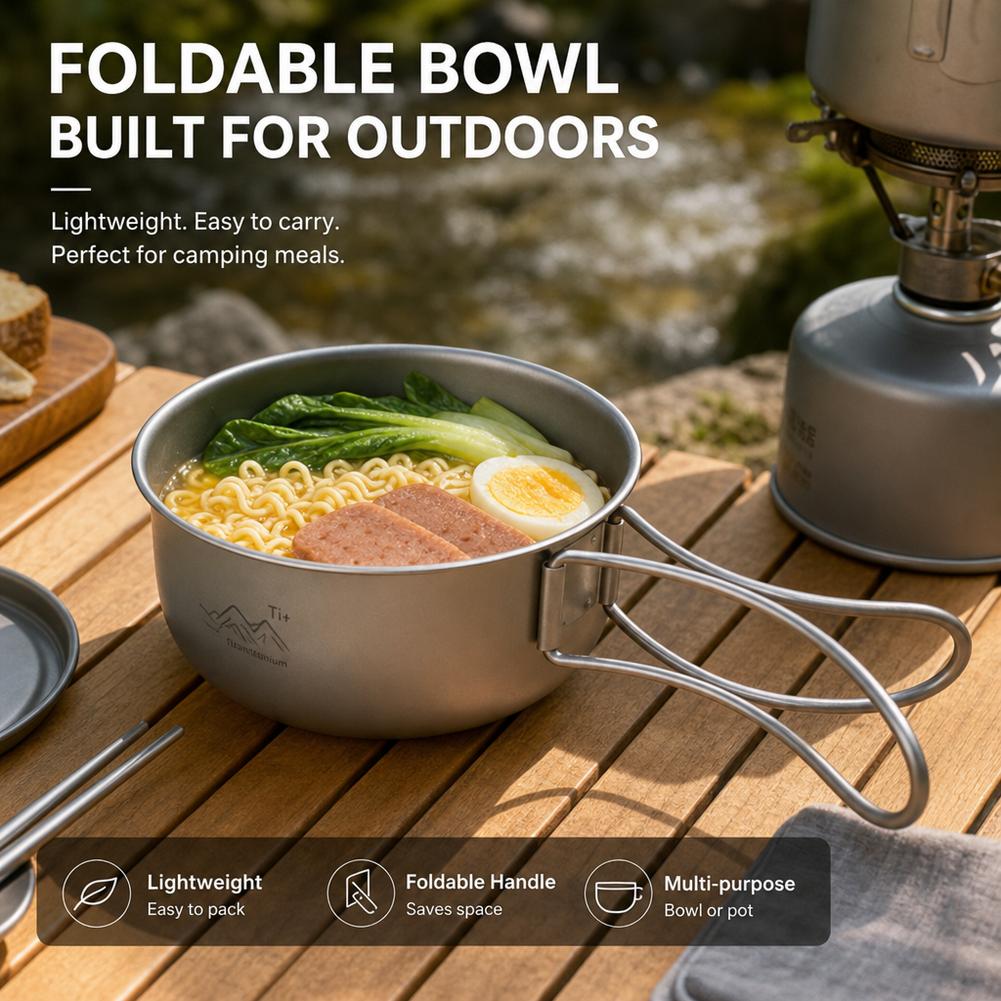 Ultra Hafif Titanyum Kamp Tenc - Camping Cooking Noodles incelemesi ve fiyatı