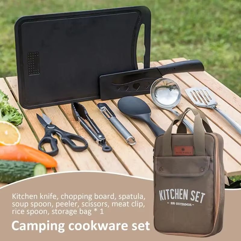 8 adet Kamp Mutfak Tencere Set - Camping Cooking Pack incelemesi ve fiyatı