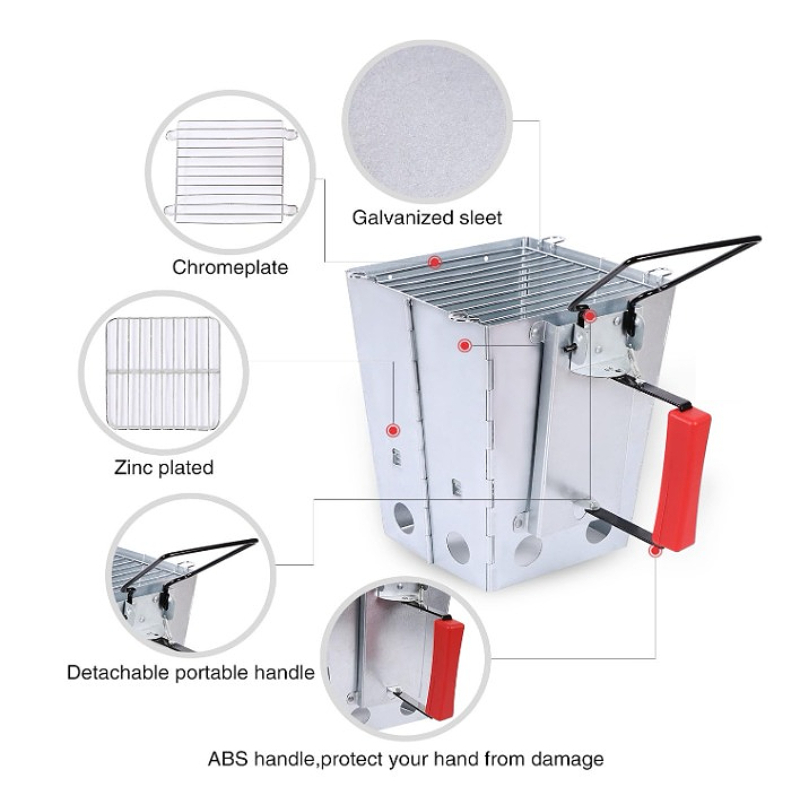 1 adet katlanabilir kamp ızgar - Charcoal Chimney Starter incelemesi ve fiyatı
