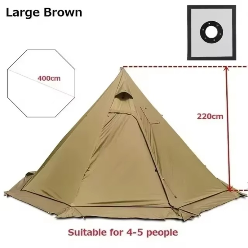 Çok Amaçlı Piramit Çadır, Kar  - Camping Cooking Snow incelemesi ve fiyatı