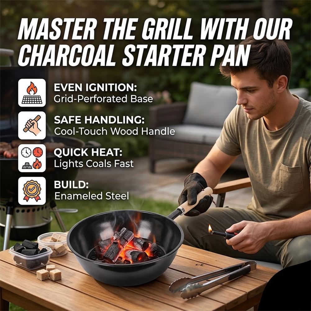Taşınabilir Açık Hava Sobası K - Charcoal Chimney Starter incelemesi ve fiyatı