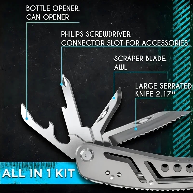 24'ü 1 Arada Çok Amaçlı Alet,  - Camping Cooking Knife incelemesi ve fiyatı