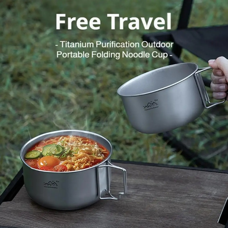 Ultralight Titanyum Kamp Tence - Camping Cooking Noodles incelemesi ve fiyatı