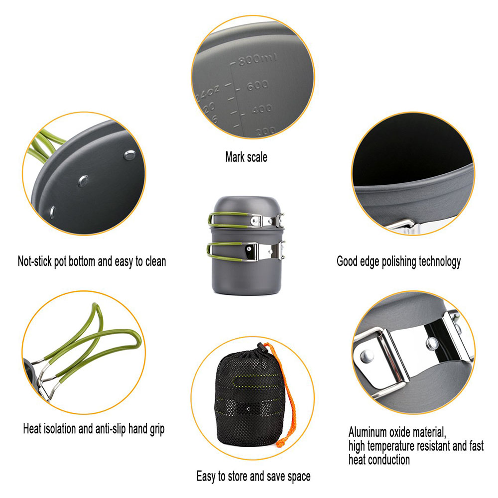Ultralight Kamp Tencere TENCER - Camping Cooking Pack incelemesi ve fiyatı
