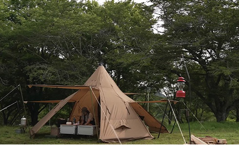 Kar örtülü piramit kamp çadırı - Camping Cooking Snow incelemesi ve fiyatı