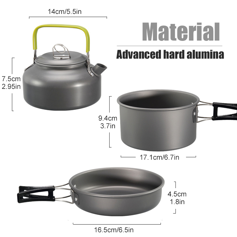 WESTTUNE Kamp Tencere Seti Alü - Camping Cooking Pack incelemesi ve fiyatı