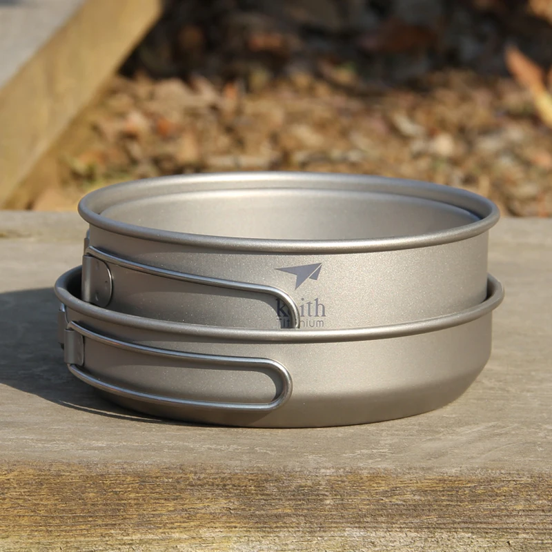 Keith 3 ADET Titanyum Tencere  - Camping Cooking Pack incelemesi ve fiyatı