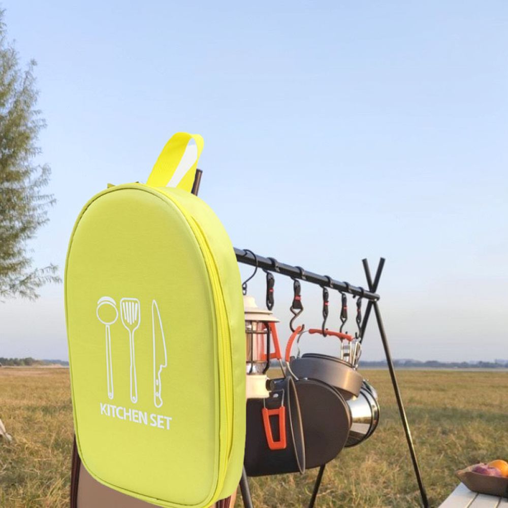 Voslu Kanvas Şef Rulosu, Dış M - Camping Cooking Utensil Roll incelemesi ve fiyatı