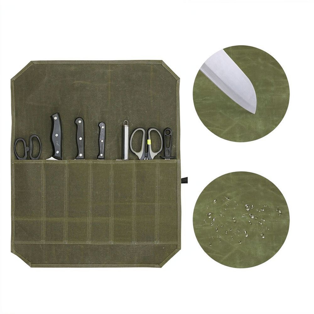 Şef Roll Çantası, Mumlu Kumaşl - Camping Cooking Utensil Roll incelemesi ve fiyatı