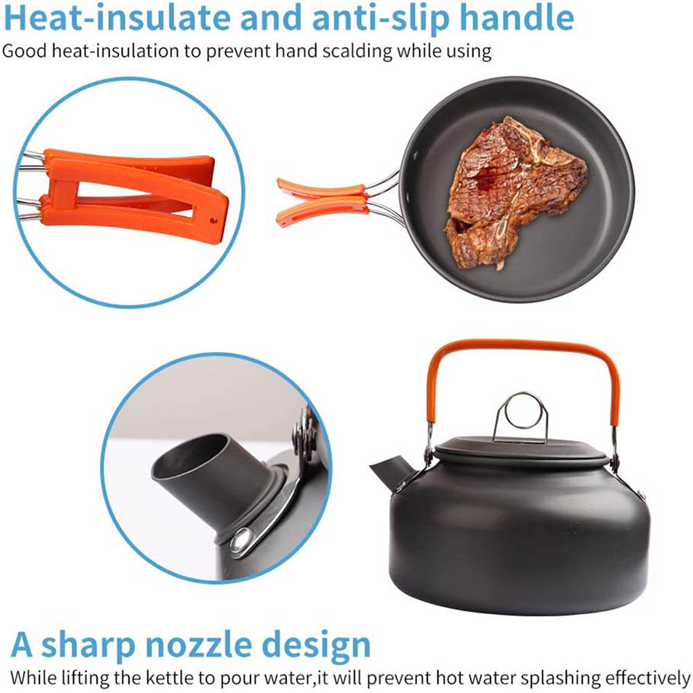 1 adet/1 takım Kamp Tencere Se - Camping Cooking Pack incelemesi ve fiyatı
