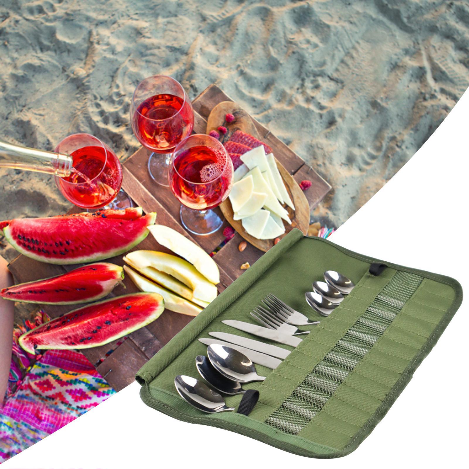 Mutfak saklama çantası kamp ça - Camping Cooking Utensil Roll incelemesi ve fiyatı