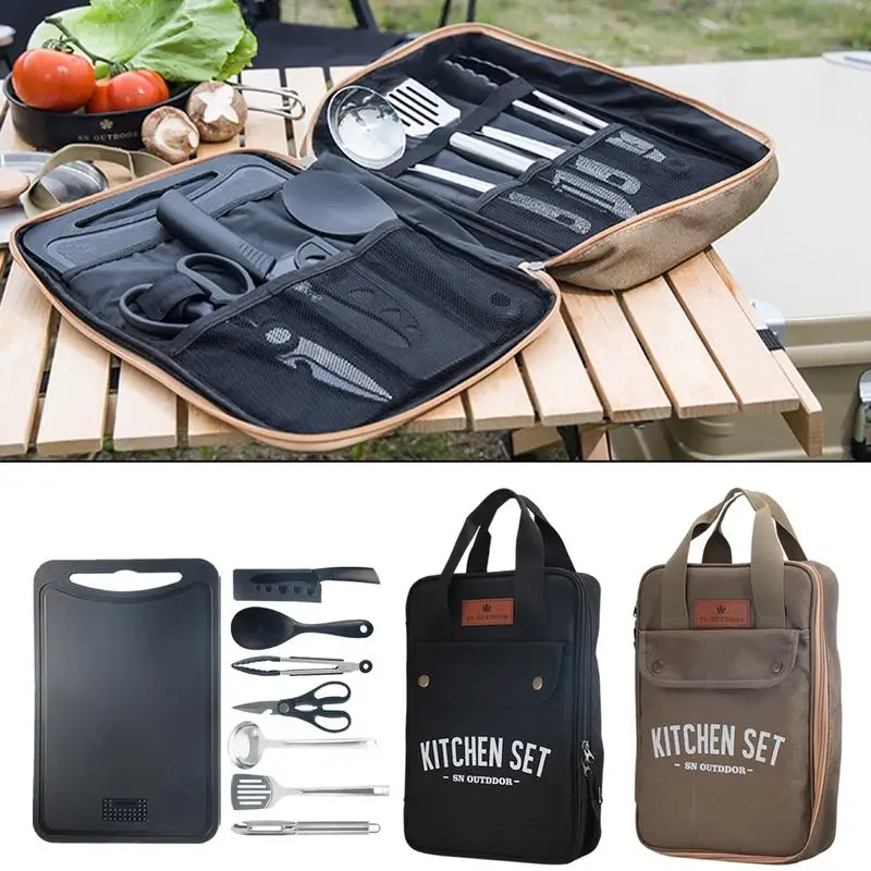 8 adet Kamp Mutfak Tencere Set - Camping Cooking Pack incelemesi ve fiyatı