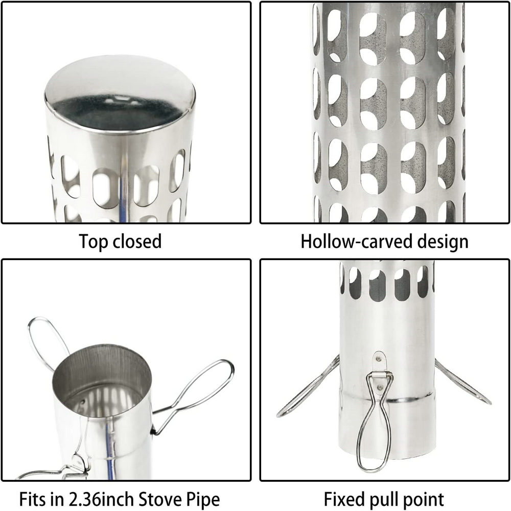 Stovepipe Spark Arrestor baca  - Charcoal Chimney Starter incelemesi ve fiyatı