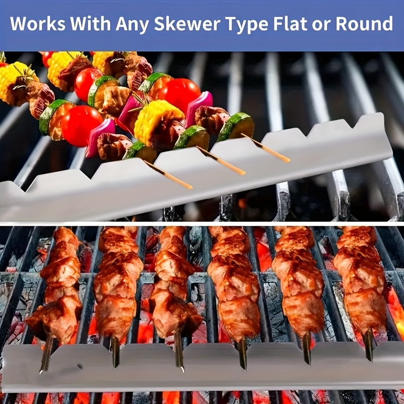 2 adet Kebap Raf Kebap Standla - Camping Cooking Full Set incelemesi ve fiyatı