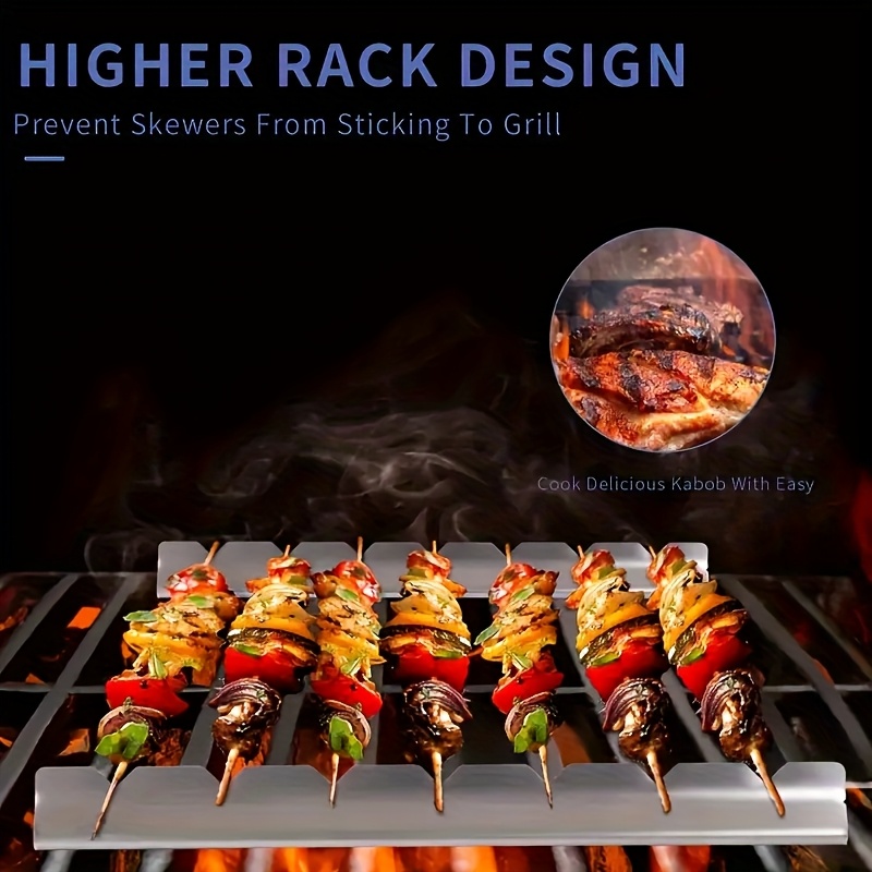 2 adet Kebap Raf Kebap Standla - Camping Cooking Full Set incelemesi ve fiyatı