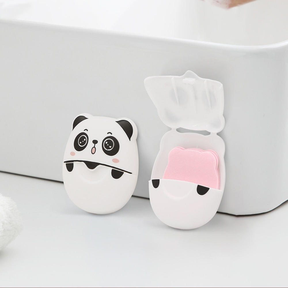 50 adet/kutu Panda sabun Flake - Biodegradable Soap Camp incelemesi ve fiyatı
