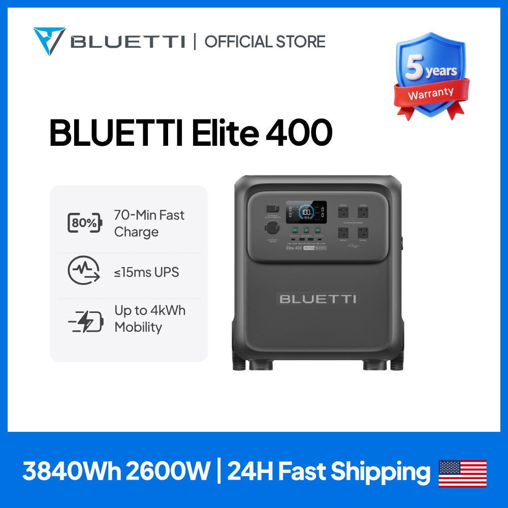 BLUETTI Elite 400 2600W 3840Wh - Camping Cooking Can incelemesi ve fiyatı