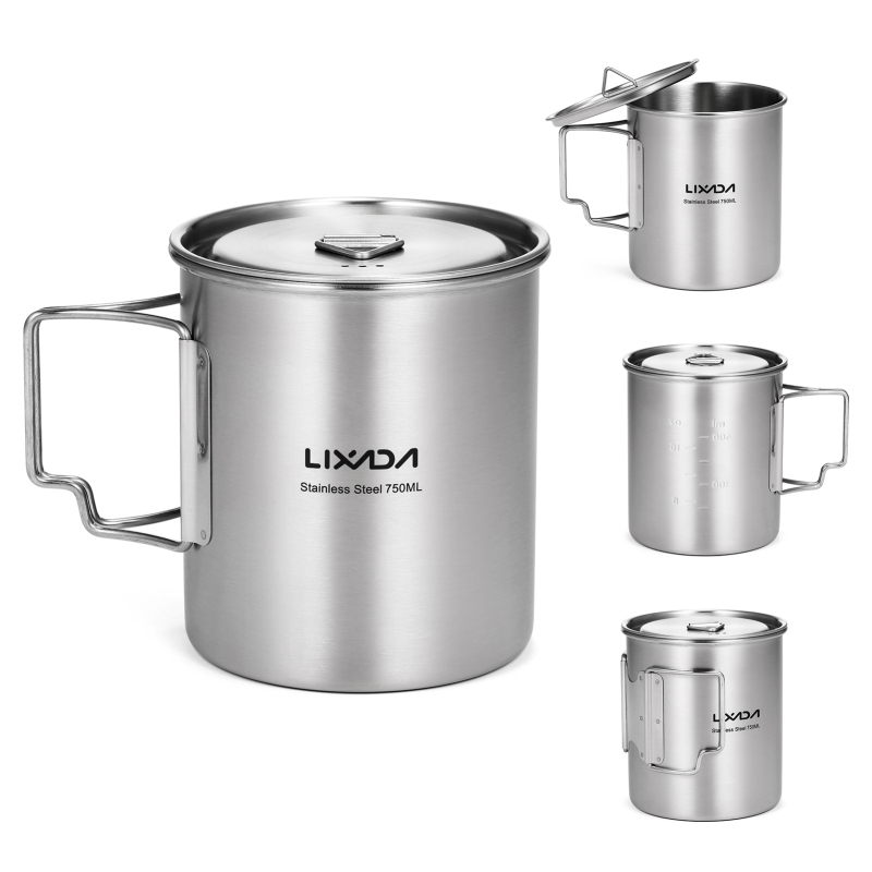 Lixada 750ml fincan açık pasla - Camping Cooking Set With Bag incelemesi ve fiyatı