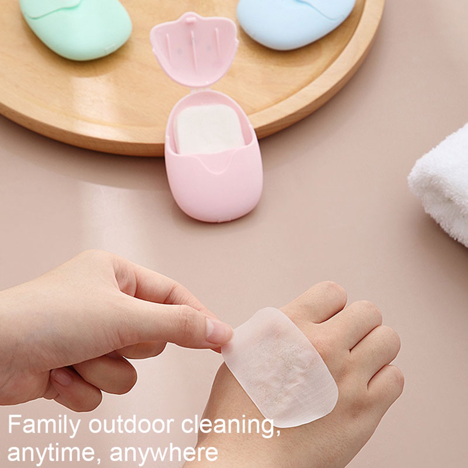 Taşınabilir 50 adet sabun tabl - Biodegradable Soap Camp incelemesi ve fiyatı