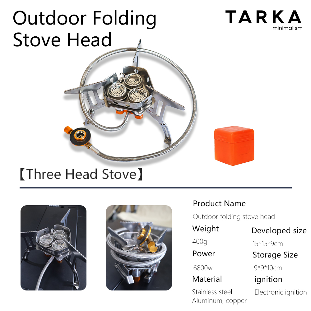 TARKA Kamp Gaz Sobası 5800w 3  - Campfire Cooking incelemesi ve fiyatı